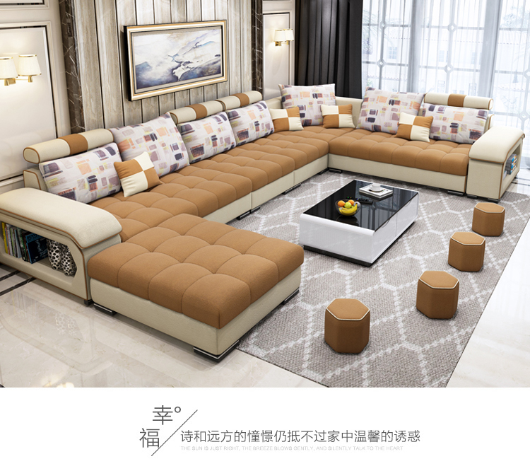 Furniture Factory Provided Living Room Sofas/Fabric Sofa Bed Royal Living Room Sofas