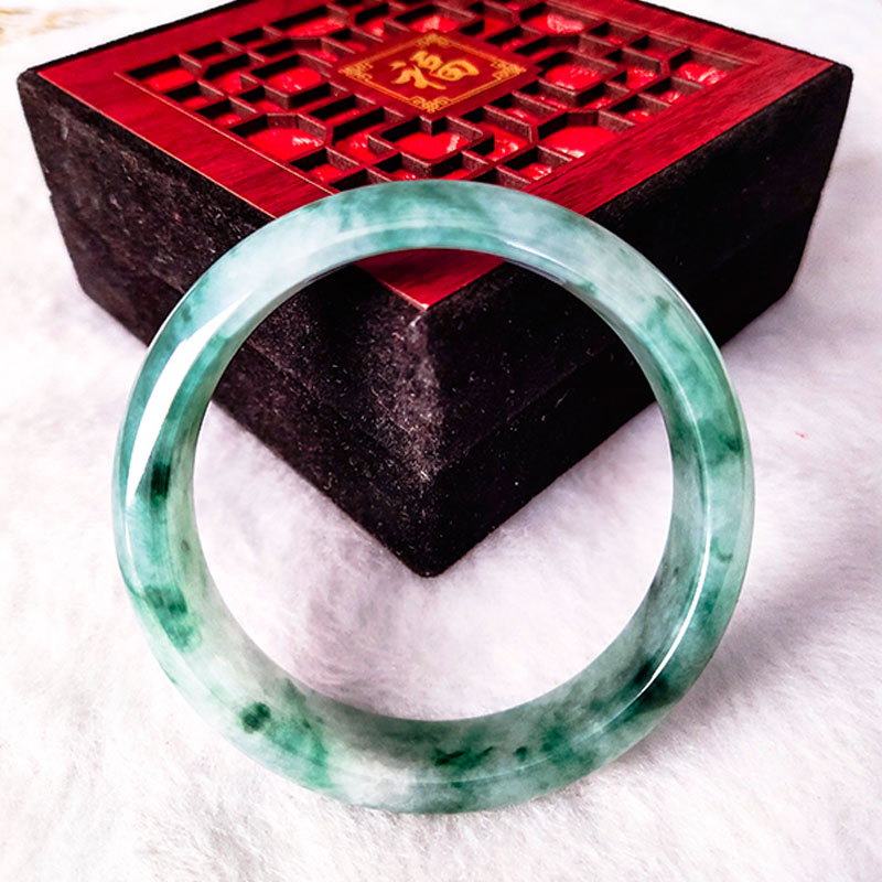 Jade bangle Wholesale Natural Jade Stone Bracelet Jewelry Luxury Chalcedony Bangles