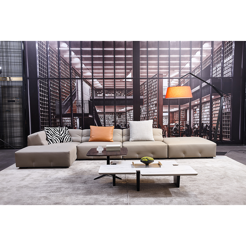 New Arrival Italian style Silicone leather sofa set for home furniture