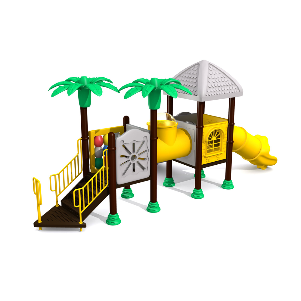 Kids zone combined playground outdoor play slide plastic child playground play park