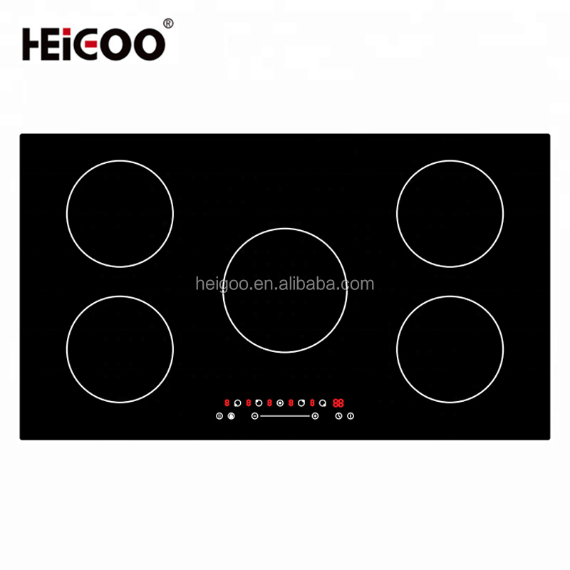 OEM/ODM supplier of home appliances built in commercial electrical induction cooker hob with 5 burne